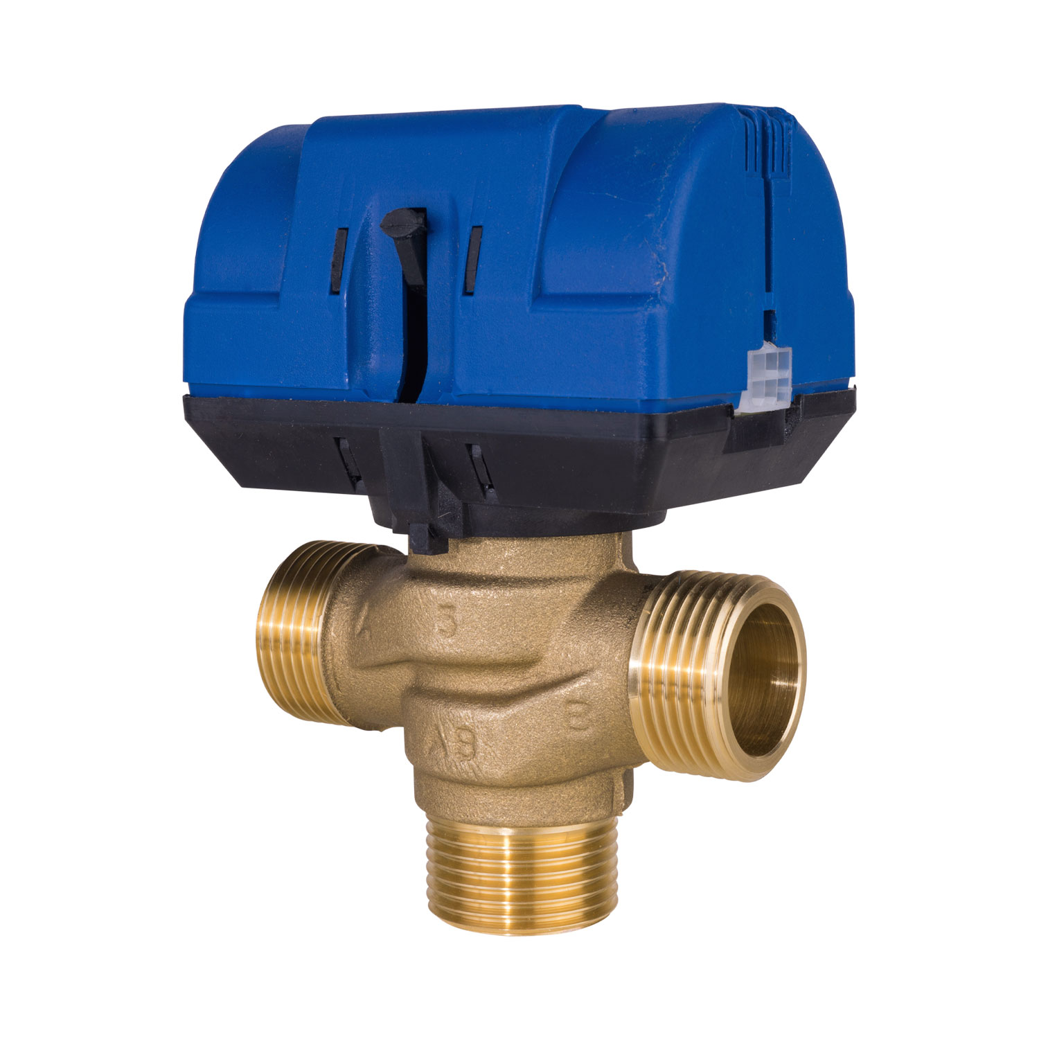 VALVOLA DEVIATRICE 3 VIE A 3 FORI SENZA MOTORE